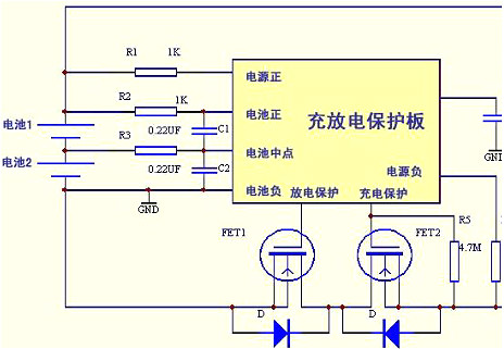 鋰電池充放電電路-鋰電池過充、過放電的影響及控制方法-KIA MOS管