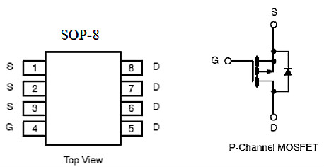MOS管 -5.3A/-30V KIA9435A規格書下載 參數及封裝等 免費送樣-KIA MOS管