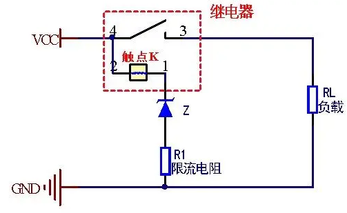 穩壓二極管電路大全,應用電路分享-KIA MOS管