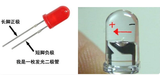 輕松快速判斷發光二極管正負極-KIA MOS管