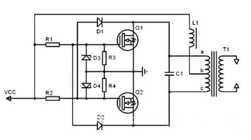 zvs電路圖,零電壓開關